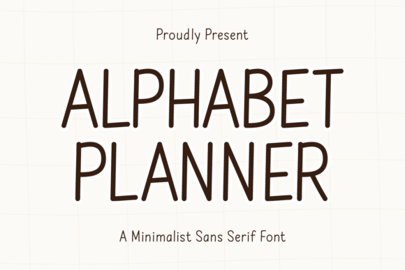 Alphabet Planner Font Review