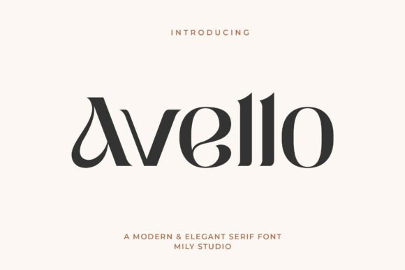 Avello: A Font for Digital Authority