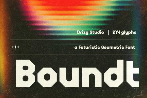 Boundt: A Futuristic Font for Bold Campaigns