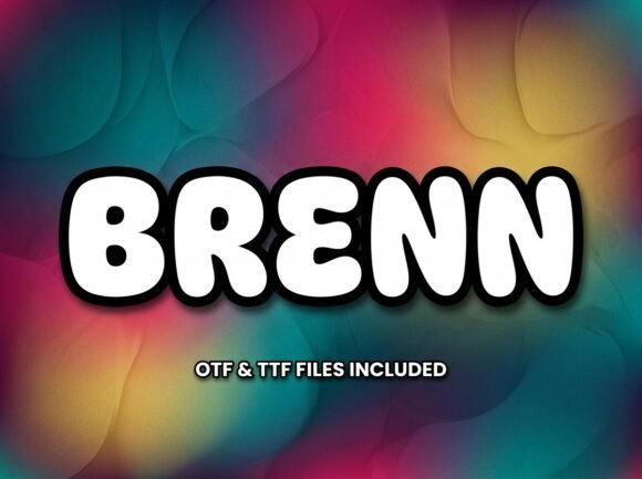 Brenn: A Bold Font for Business Branding