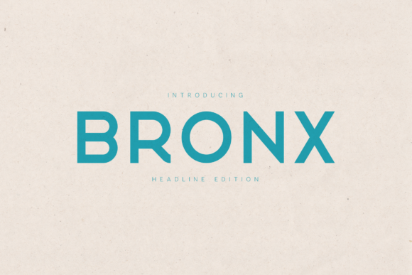 Bronx Headline: A Bold Font for Web Design