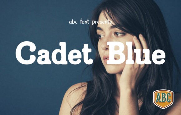 Cadet Blue Font: Bold and Beautiful