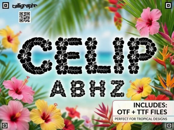 Celip: A Decorative Font for Editorial Excellence