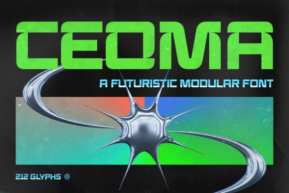 Ceoma: A Futuristic Font for Modern Design