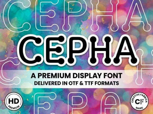 Cepha: A Bold Font for Business Branding