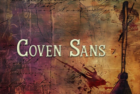Coven Sans: A Modern Mystical Typeface