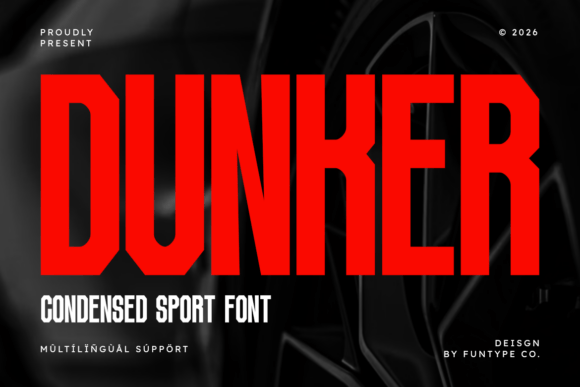Dunker: A Bold Font for Modern Publishing