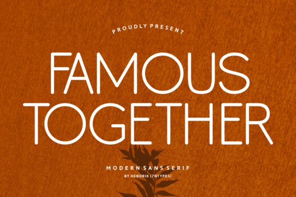 Famous Together Font Review