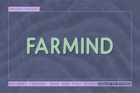 Farmind: A Whimsical Font for Editorial Design