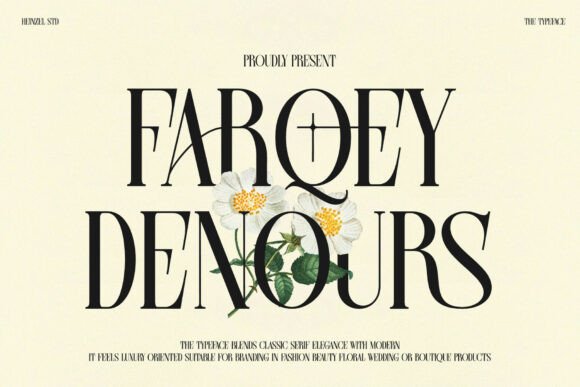 Farqey Denours: A Serif with Character
