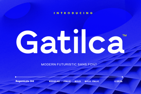 Gatilca: A Modern Font for Clear Design