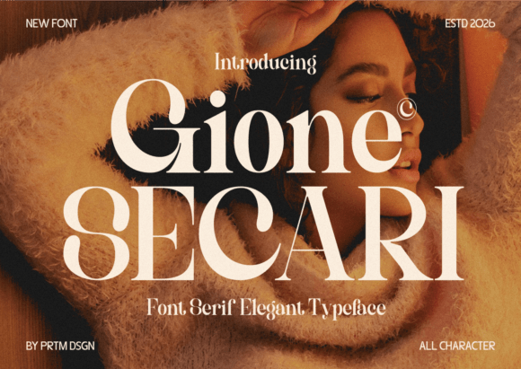 Gione Secari Font for Business