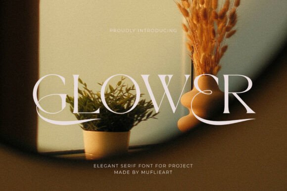 Glower: A Serif Font for Real-World Design
