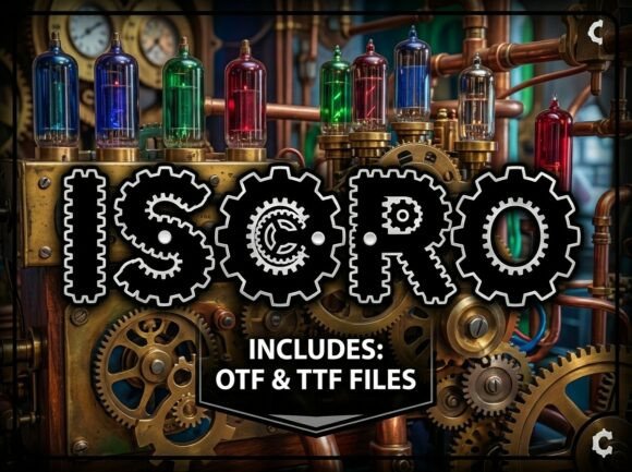 Isoro: A Creative Display Font