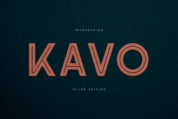 Kavo Inline: A Modern Sans Serif for Web Design