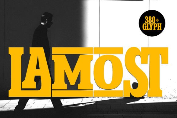 Lamost: A Bold Serif Font for Web Design