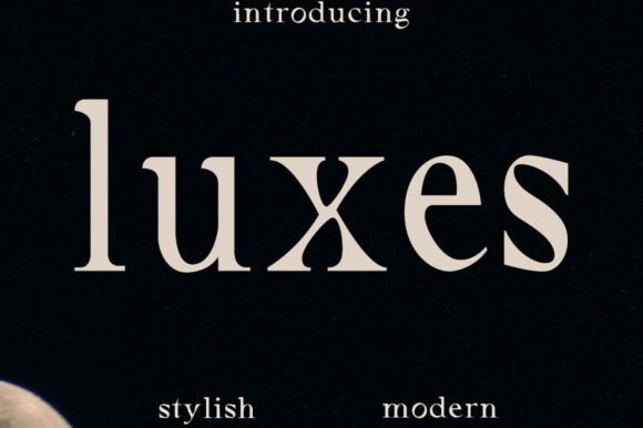 Luxes: A Premium Serif Font