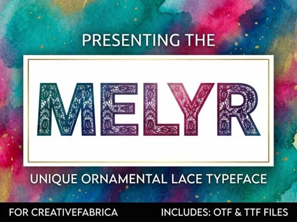 Melyr: A Bold Display Font for Web Design