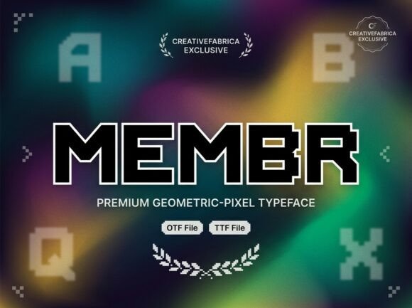 Membr: A Bold Font for Creative Makers