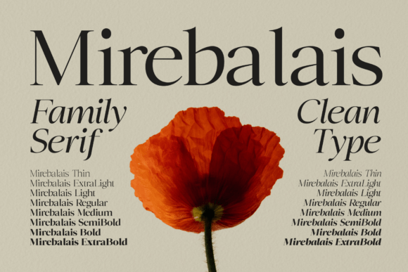 Mirebalais: A Serif Font for Impactful Design
