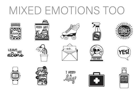Mixed Emotions Too Font for Business