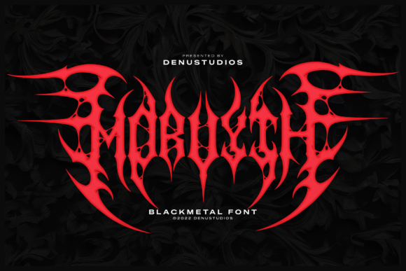 Morvyth: A Bold Typeface for Dark Design
