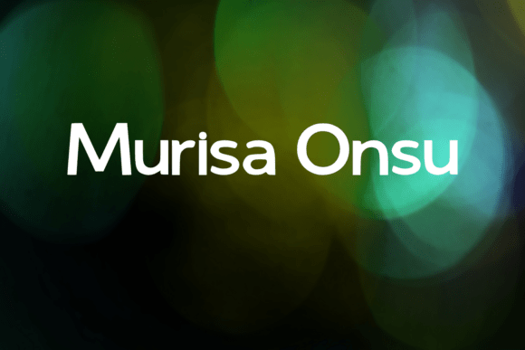 Murisa Onsu: A Font for Impact