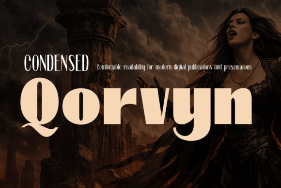 Qorvyn: A Modern Sans Serif for Impactful Design