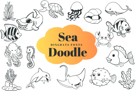 Sea Doodle Review: A Creative Dingbat for Designers