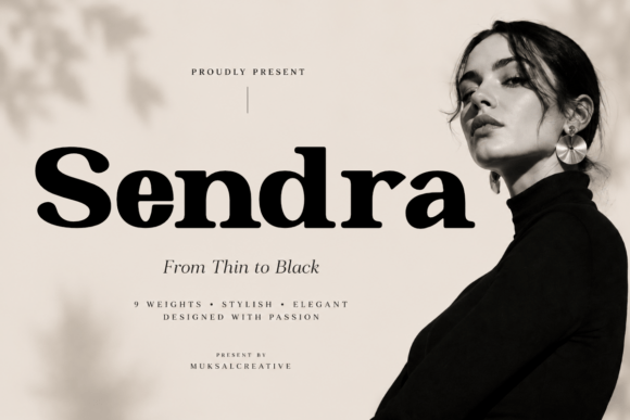 Sendra: A Font for Timeless Craft
