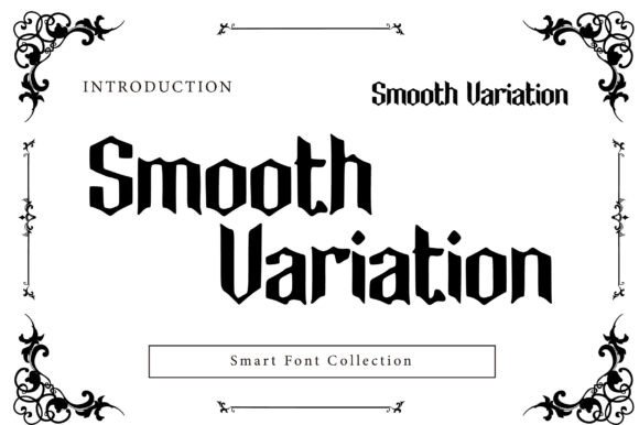 Smooth Variation Font for Business